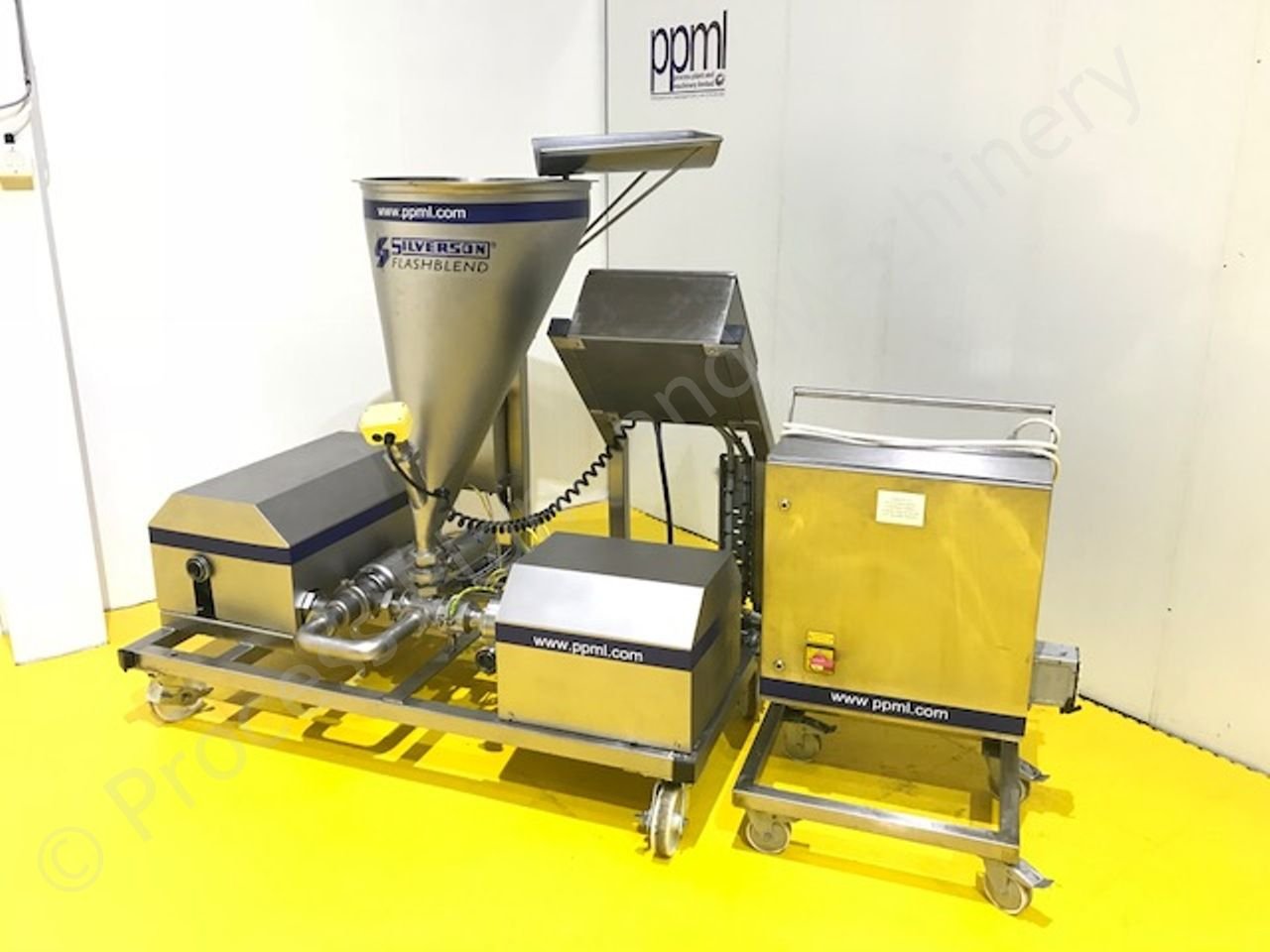 Used Refurbished Silverson FLB30 Inline Flashblend Mixer Atex Rated